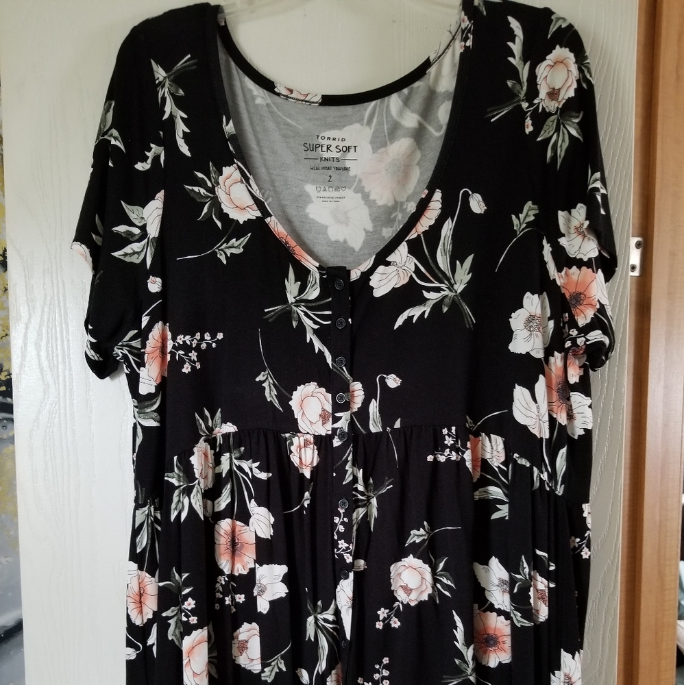 Torrid Floral babydoll